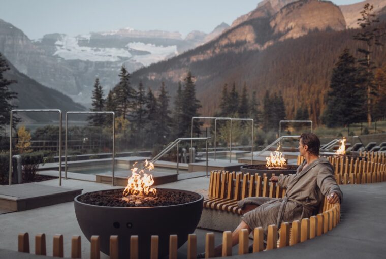 BASIN Glacial Waters at Fairmont Chateau Lake Louise, Alberta, Scott Bakken, Spas of America