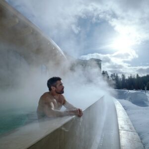 BASIN Glacial Waters vitality pool at Fairmont Chateau Lake Louise in Alberta