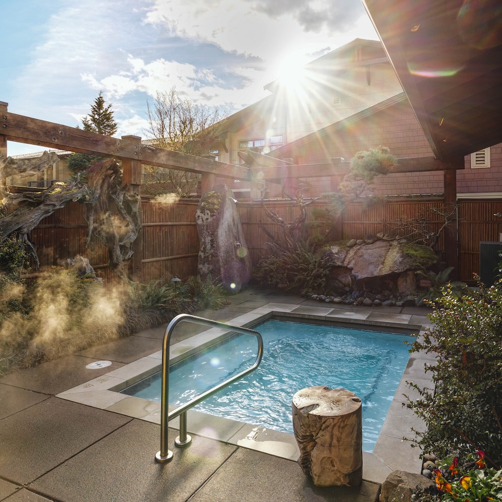 The Spa Hydrotherapy Pool, The Spa at Willows Lodge, Spas of America
