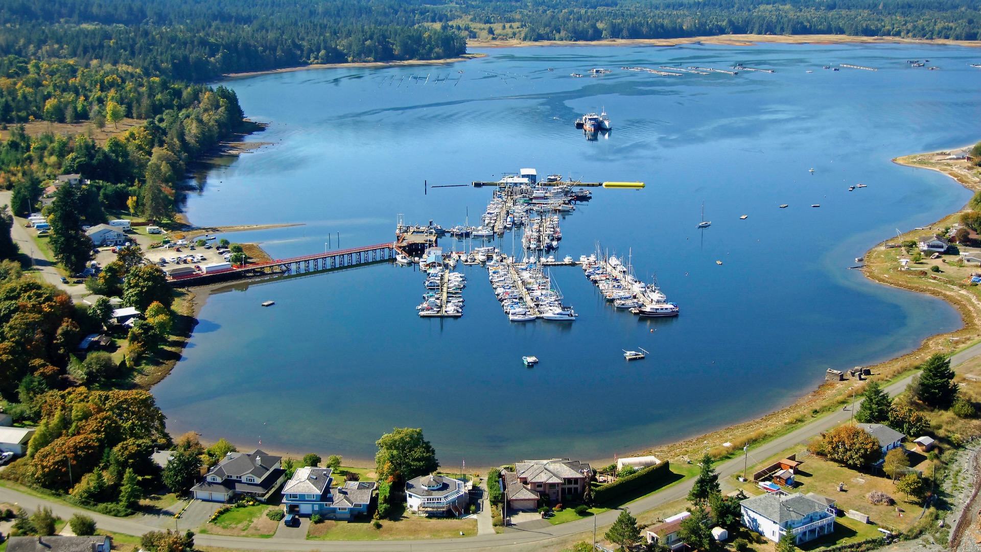 Marina, Deep Bay, Vancouver Island, Joanne Johnston of Royal LePage Island Living